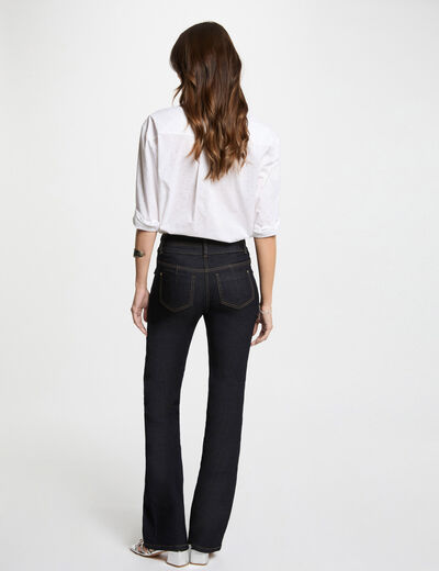 Jeans bootcut bleu femme