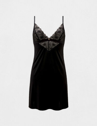 nuisette en dentelle noir femme Nuisette en dentelle noir femme