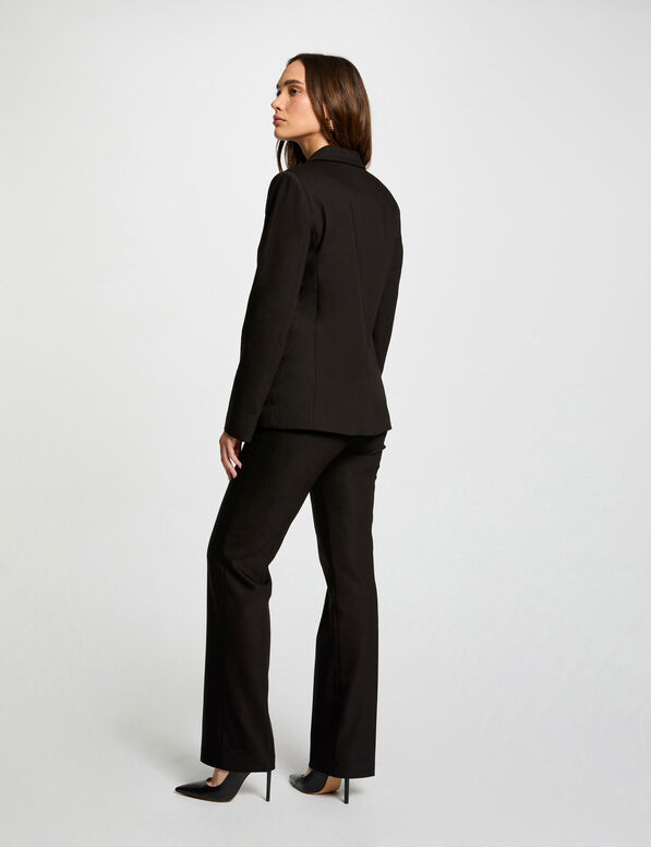 Figurbetonte Hose schwarz damen