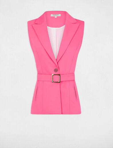 kurze armellose jacke rosa damen Kurze ärmellose Jacke rosa damen