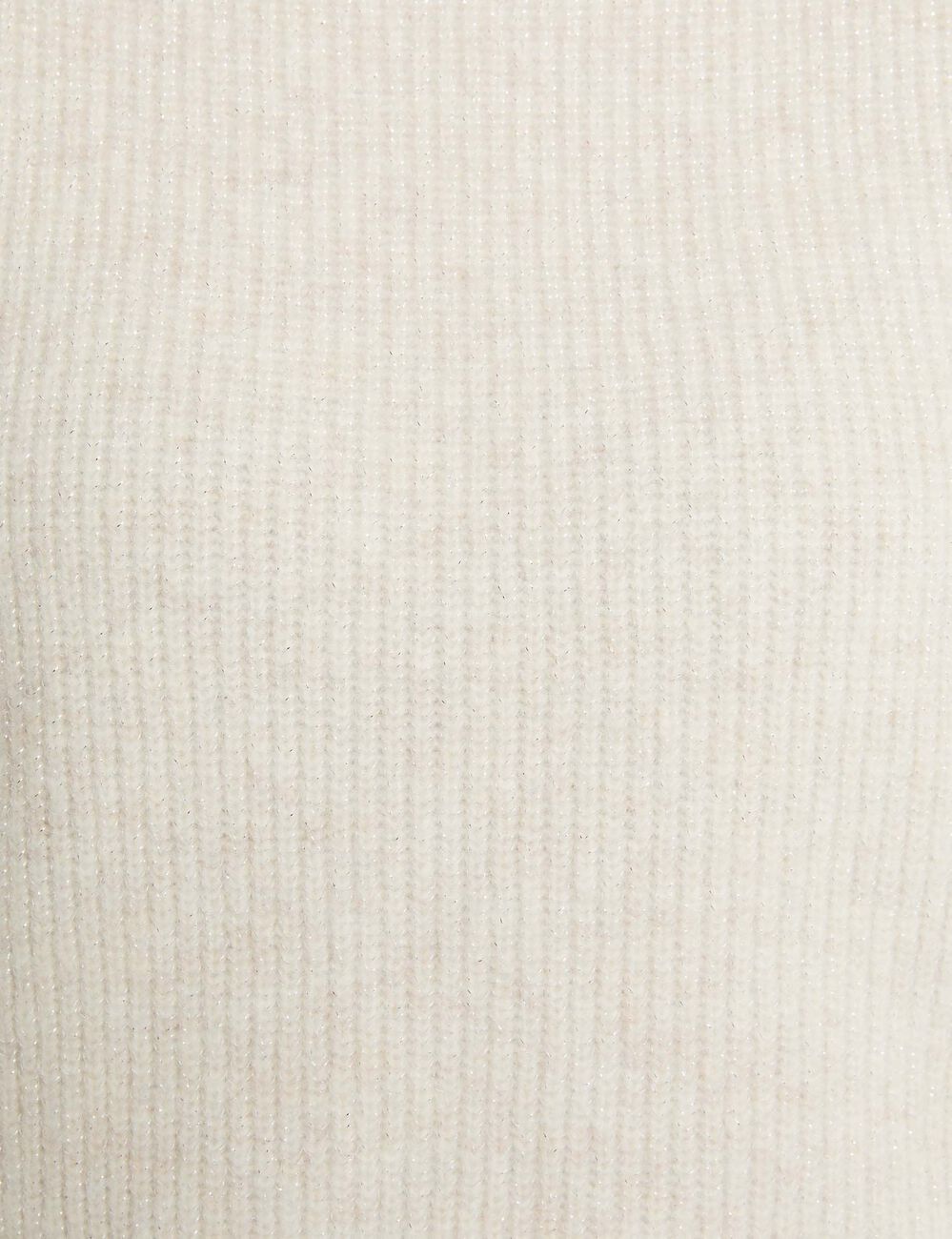 Rollkragenpullover elfenbein damen