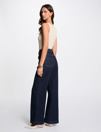 Ärmelloses Tanktop sandfarben damen