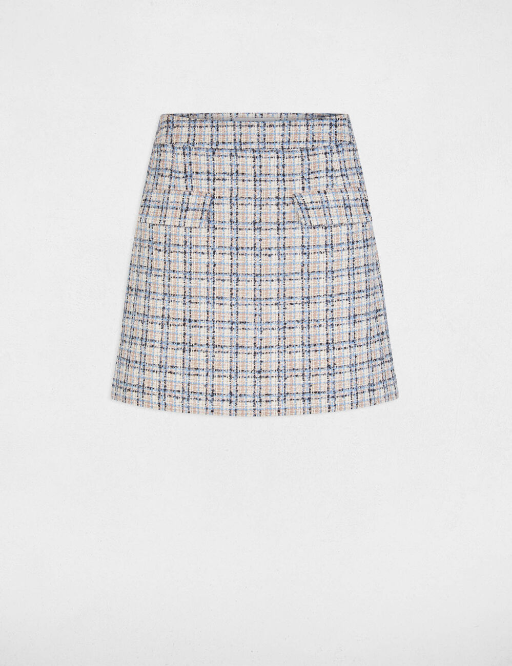 Kurzer Skaterrock mehrfarbig damen