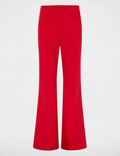 Bootcut-Hose rot damen