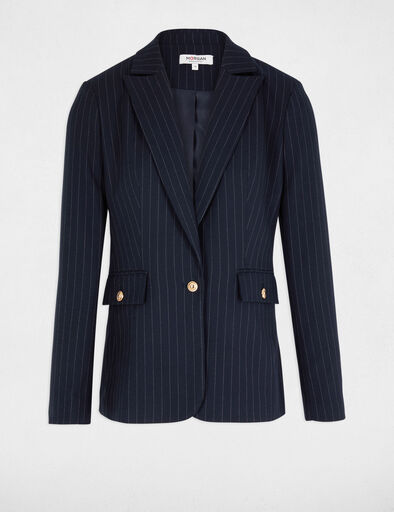 gestreifter blazer marineblau damen Gestreifter Blazer marineblau damen