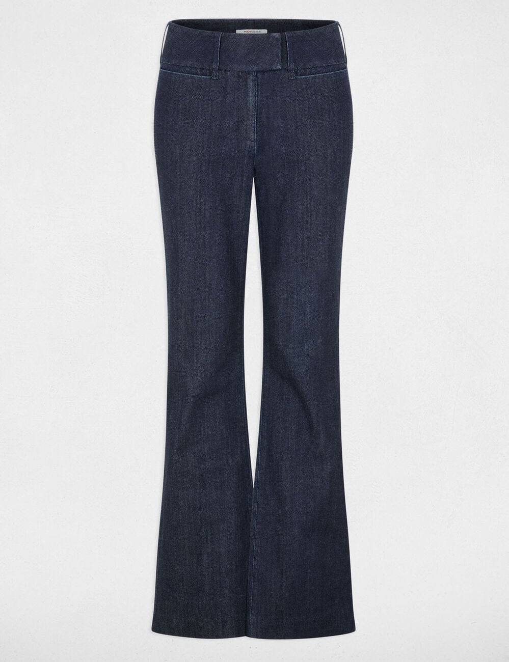 Bootcut-Jeans mit G&uuml;rtel blau damen