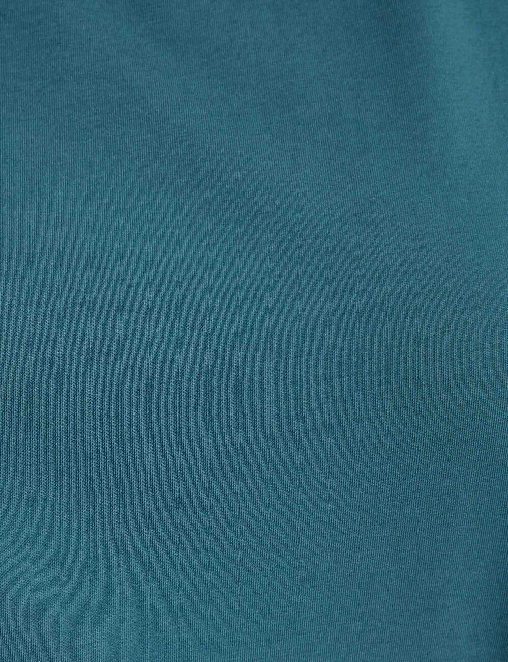 T-shirt manches courtes bleu pétrole femme