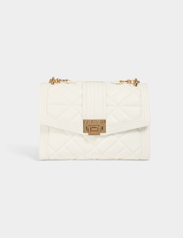 gesteppte clutch weiss damen Gesteppte Clutch weiss damen