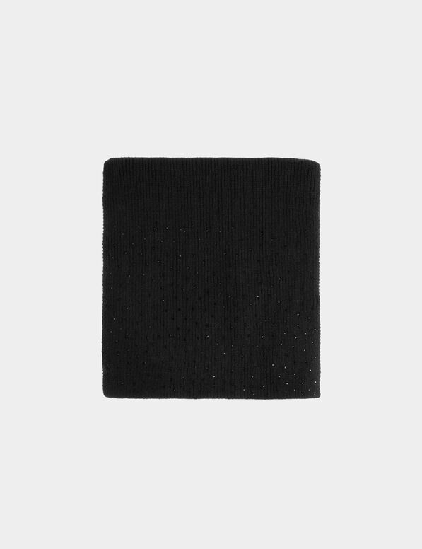 schal mit strass schwarz damen Schal mit Strass schwarz damen