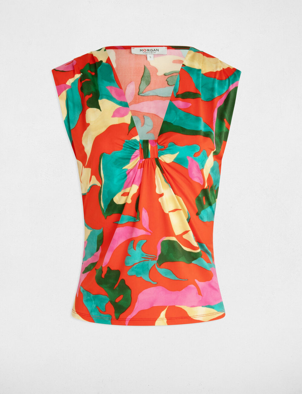 Débardeur sans manches multicolore femme
