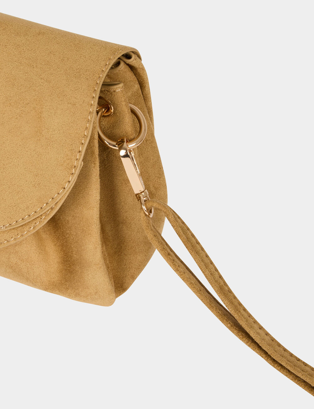 Weiche Wildledertasche beige damen