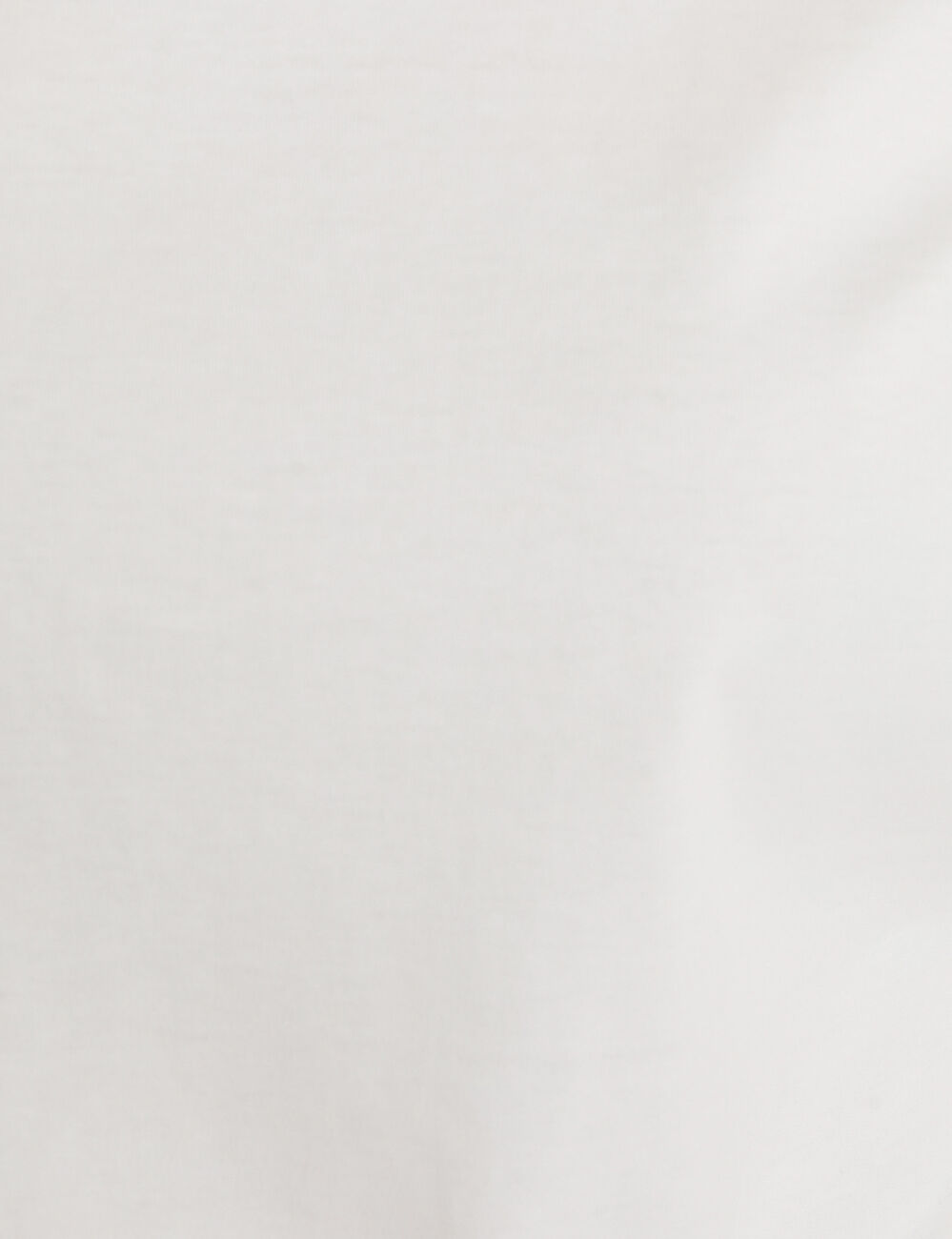 T-shirt manches courtes blanc femme