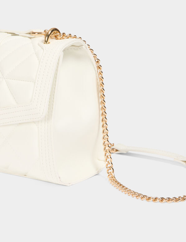 gesteppte clutch weiss damen Gesteppte Clutch weiss damen