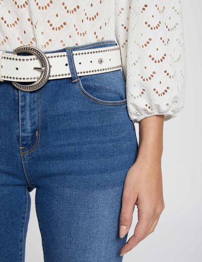 Slim Jeans in Standardgrösse stone denim damen