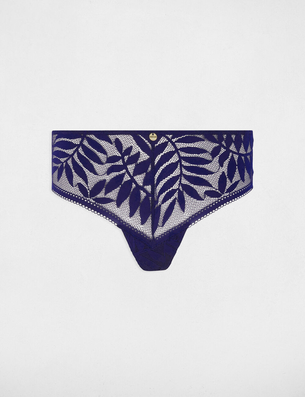 Spitzen-Shorty marineblau damen