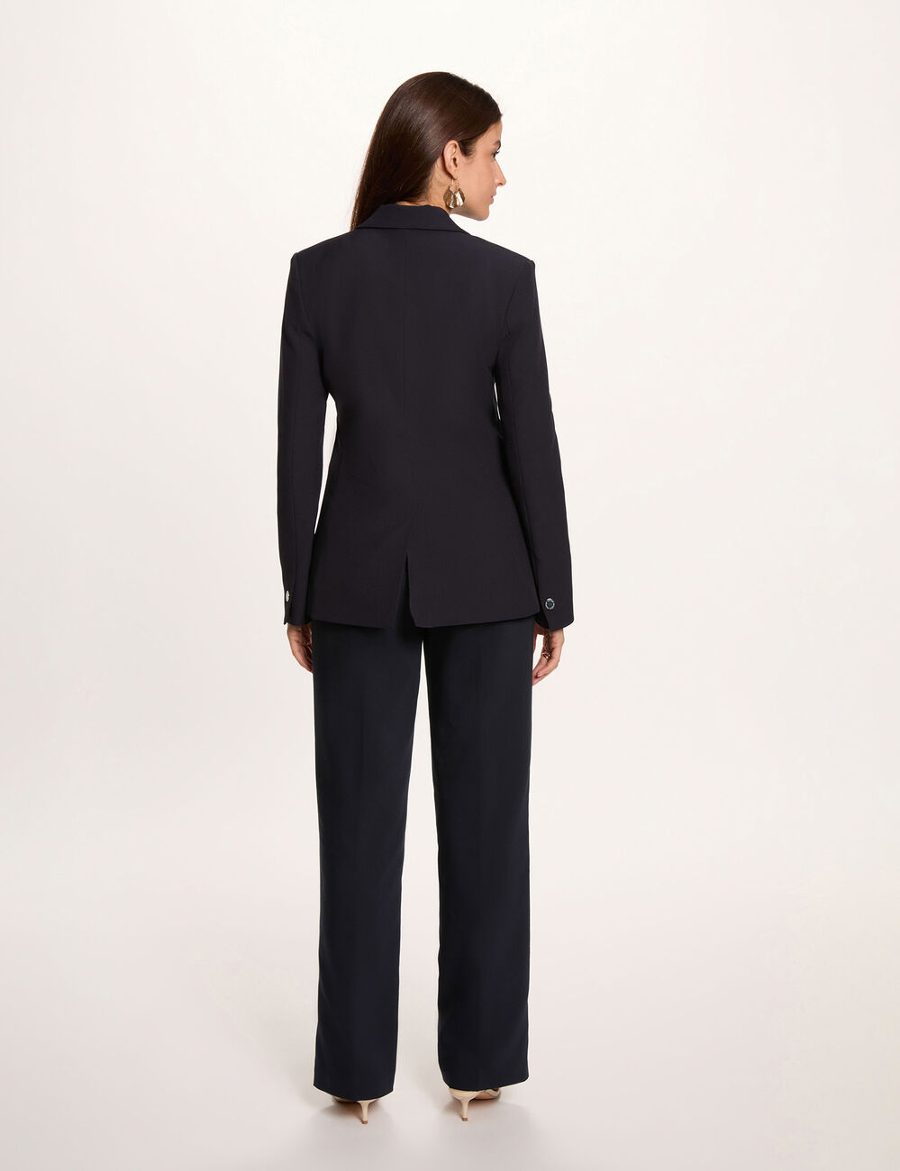 Veste blazer bleu marine femme