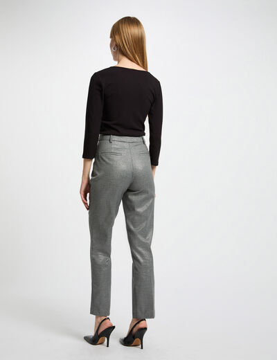 3/4-Ärmel Shirt schwarz damen