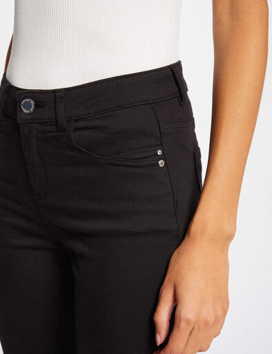 slim hose mit normaler taille schwarz damen Slim-Hose mit normaler Taille schwarz damen