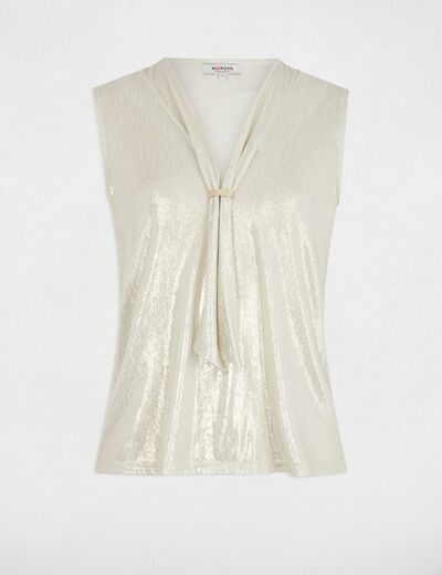 Tanktop goldgelb damen