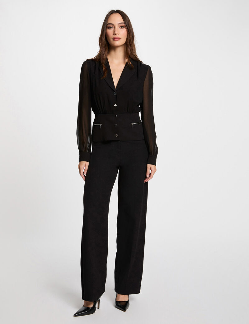 langarmhemd schwarz damen Langarmhemd schwarz damen