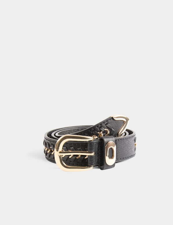 gurtel mit kettendetails schwarz damen Gürtel mit Kettendetails schwarz damen