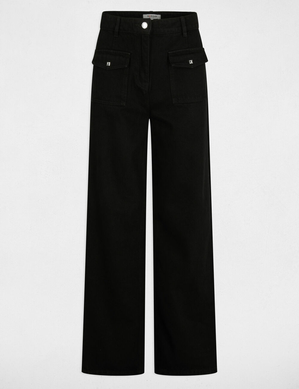 Weite Jeans schwarz damen