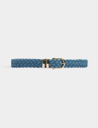 Geflochtener Jeansgürtel stone denim damen