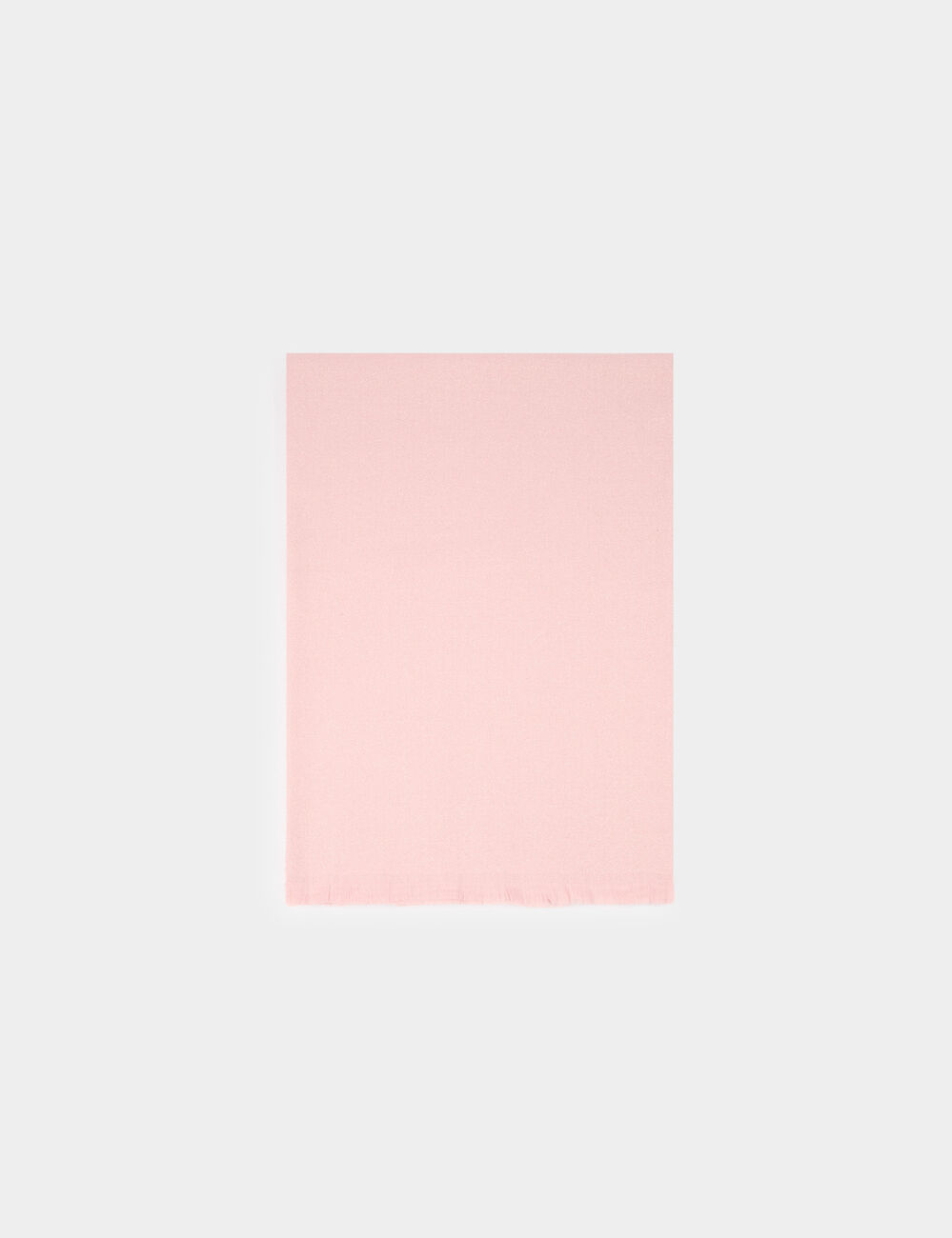 Écharpe rose poudrée femme