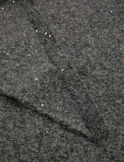 Dreieckstuch mittelgrau damen
