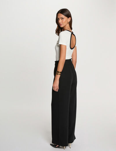 T-shirt manches courtes blanc femme