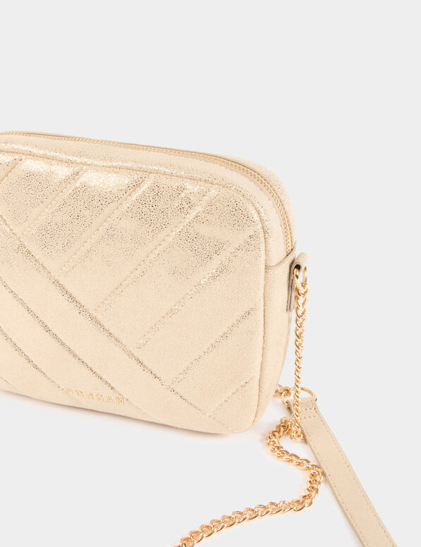 sac matelasse jaune or femme Sac matelassé jaune or femme