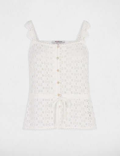armelloses top weiss damen Ärmelloses Top weiss damen