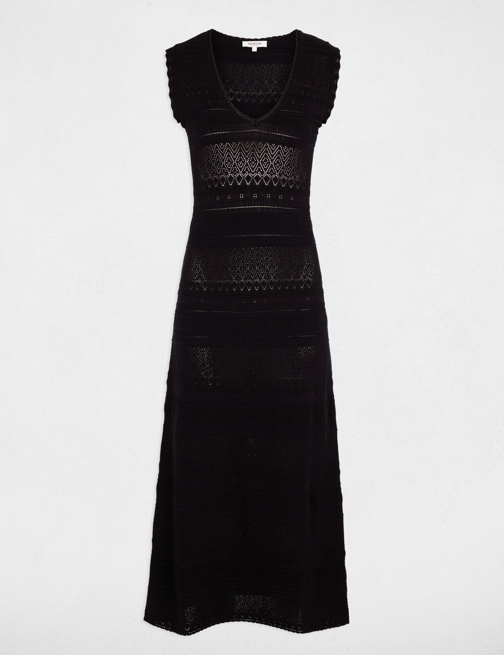 Enganliegendes Strickkleid marineblau damen