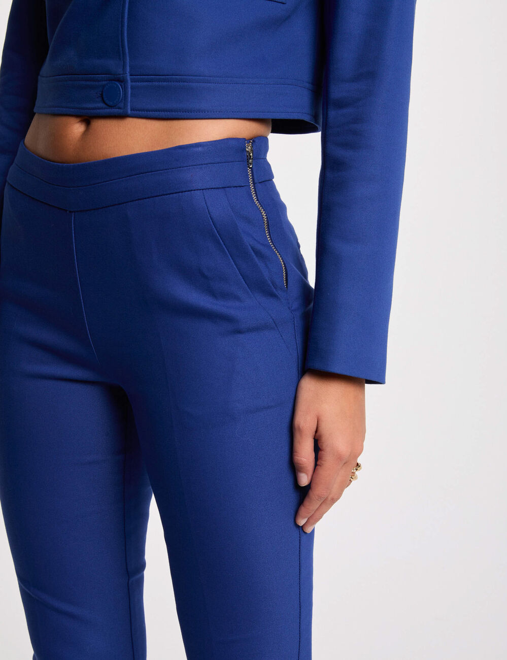7/8-Zigarettenhose elektrisch blau damen