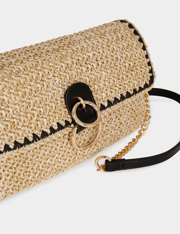 sac tresse sable femme Sac tressé sable femme