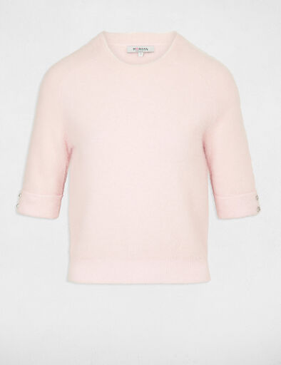 kurzarm pullover rosa damen Kurzarm-Pullover rosa damen