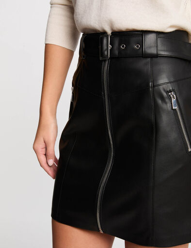 kurzer kunstlederrock schwarz damen Kurzer Kunstlederrock schwarz damen