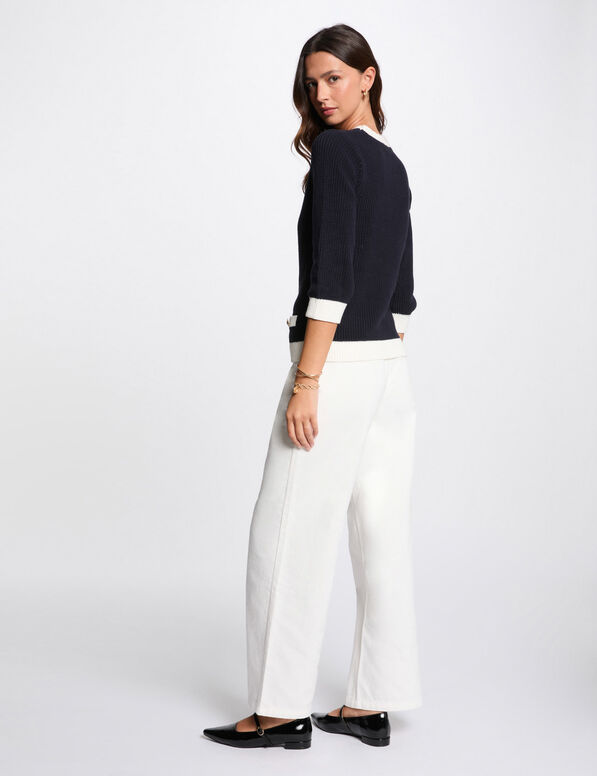 pull manches longues bleu marine femme Pull manches longues bleu marine femme