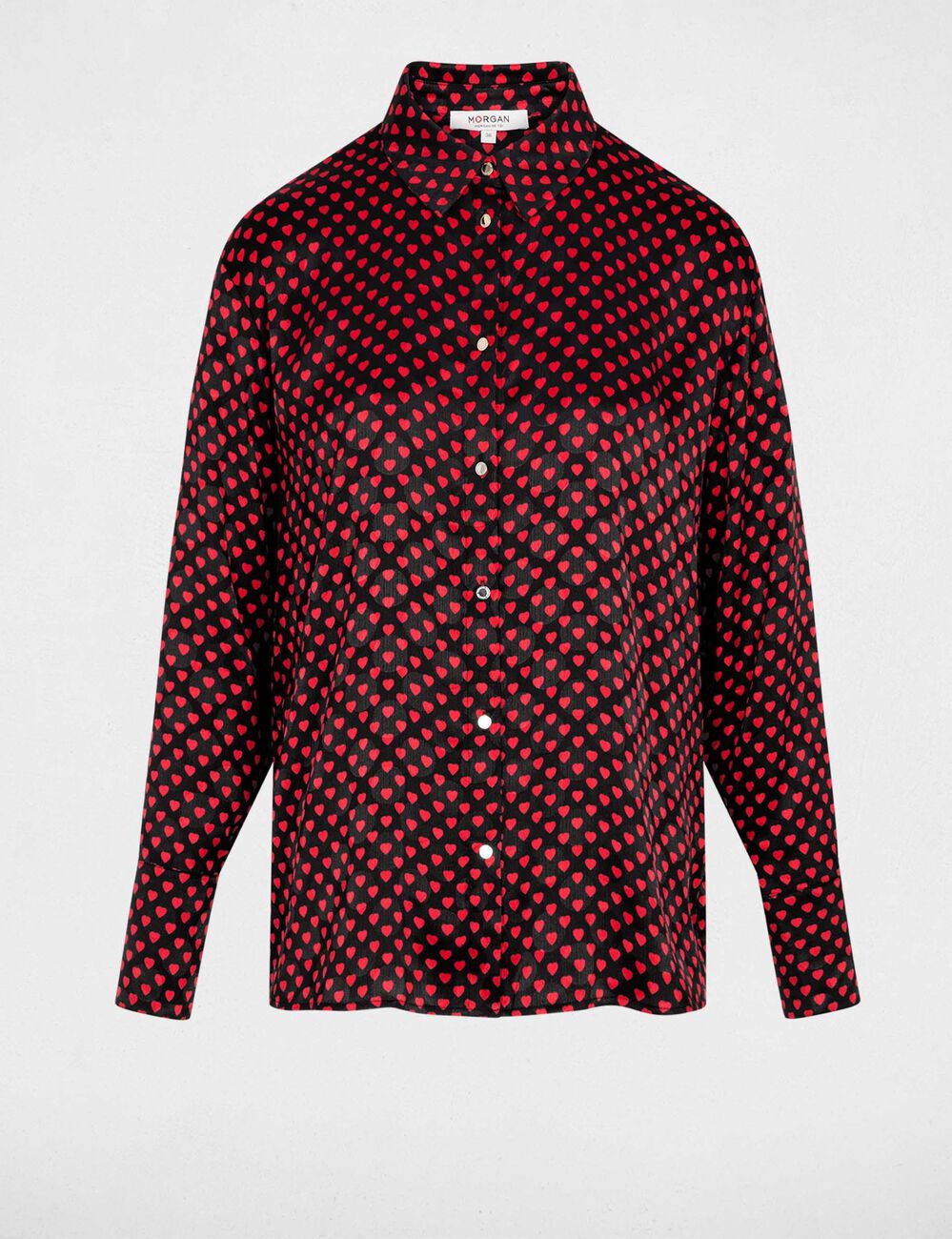 Hemd mit Reverskragen mehrfarbig damen