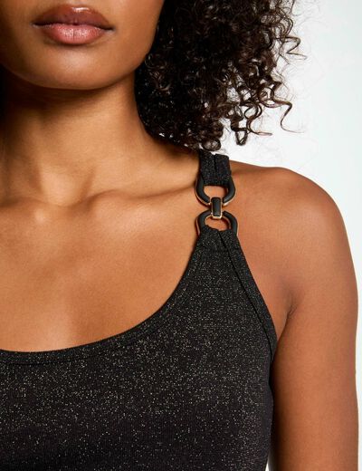 Débardeur sans manches noir femme