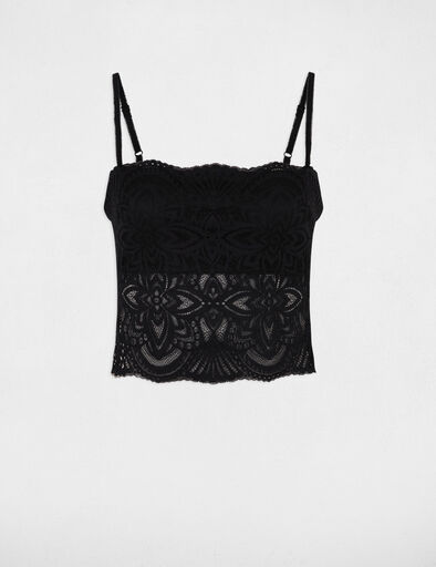 tanktop mit schmalen tragern schwarz damen Tanktop mit schmalen Trägern schwarz damen