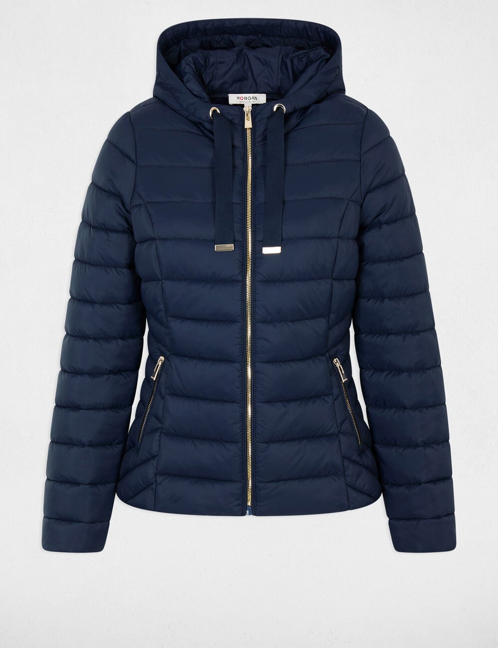 Steppjacke mit Stehkragen marineblau damen