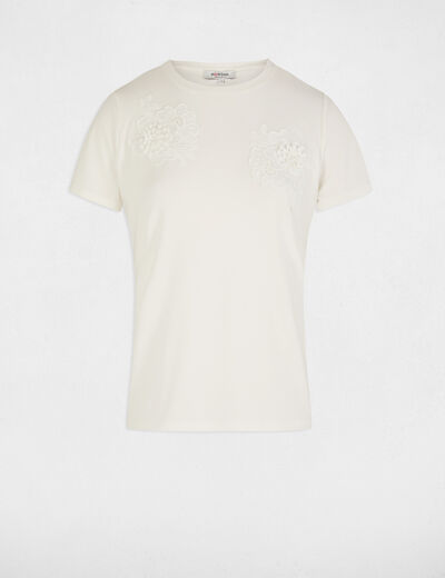 Kurzarmshirt weiss damen