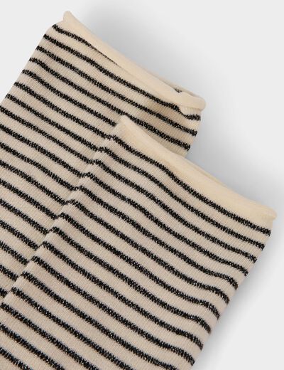 Lot 3 paires chaussettes multicolore femme