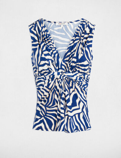 Ärmelloses Tanktop weiss damen