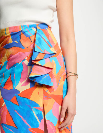 bedruckter eng anliegender rock mehrfarbig damen Bedruckter eng anliegender Rock mehrfarbig damen