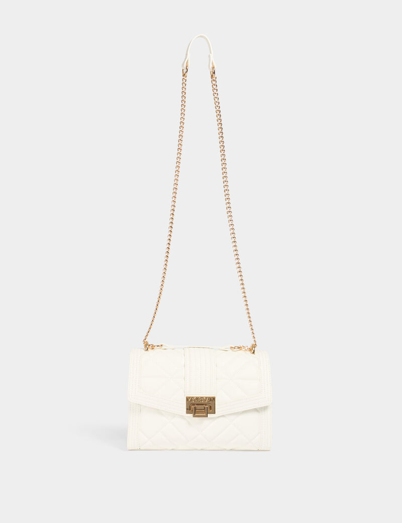 gesteppte clutch weiss damen Gesteppte Clutch weiss damen
