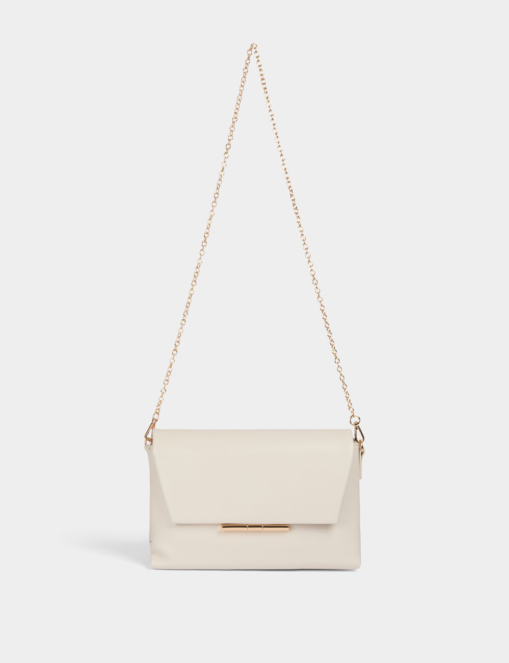 Sac pochette ivoire femme