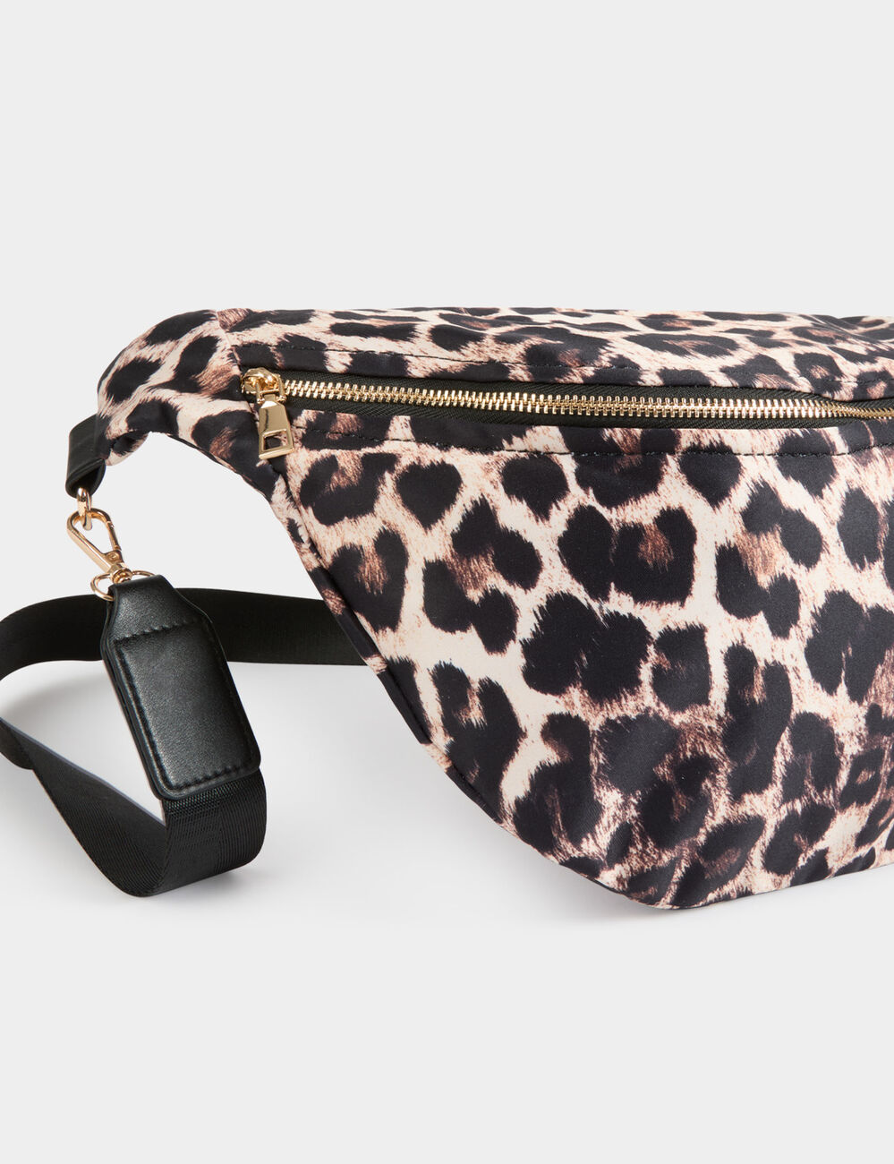 Sac banane imprimé léopard multicolore femme