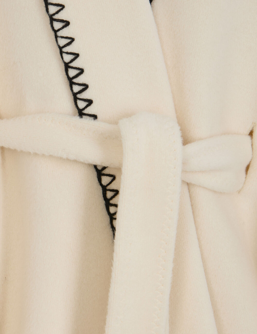 Umhang mit G&uuml;rtel elfenbein damen